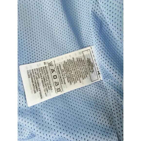 Adidas Originals Track Jacket Medium Ash Blue Black 3 Stripes Full Zip New NWT - Picture 5 of 8